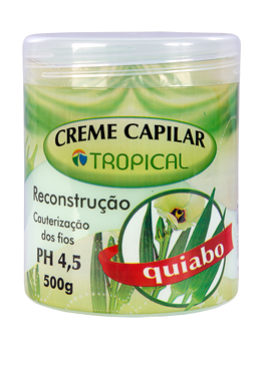 Creme Capilar Quiabo - 500g